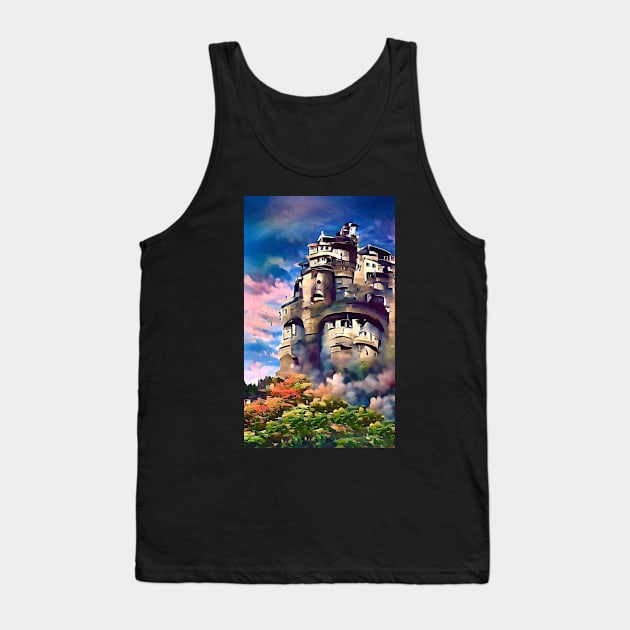 Castle in Color Tank Top by cannibaljp